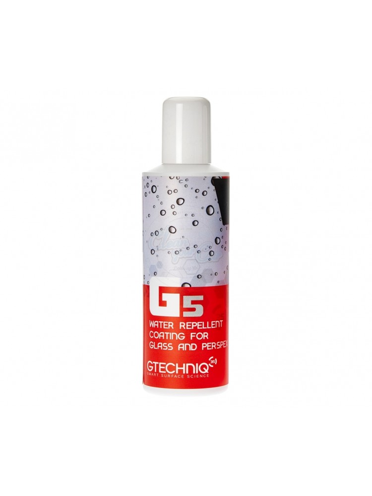Gtechniq G5 Water Repellent Coating For Glass And Perspex, 100ml