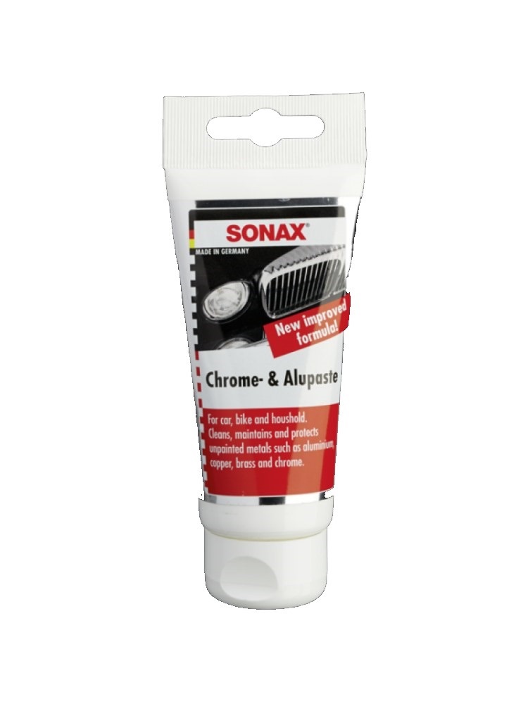 SONAX Chrome and Aluminum Paste, 75ml